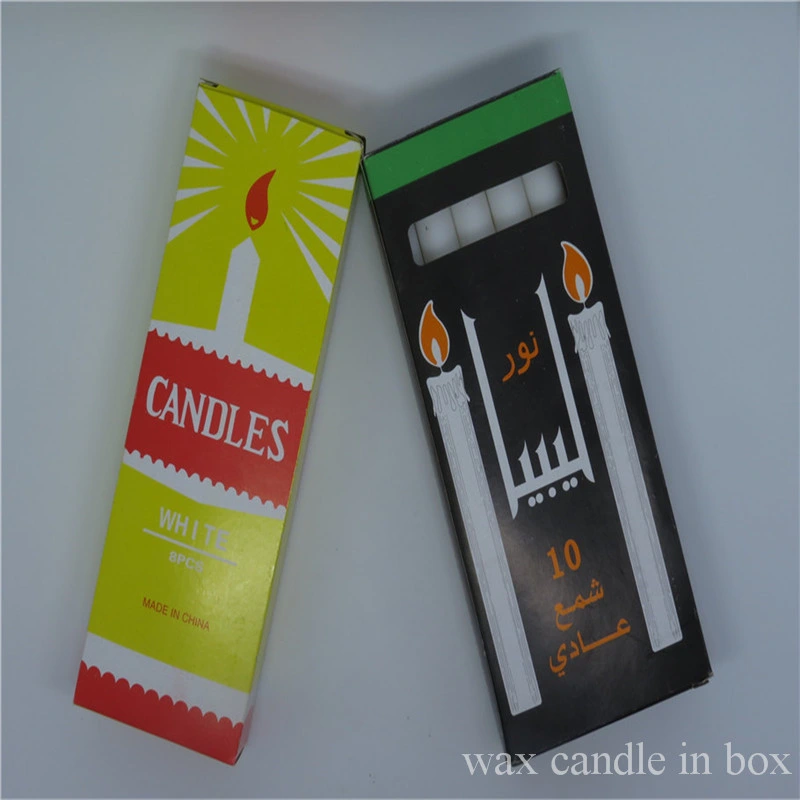 36g Box Packed Stick White Candle Church Prayer Candle