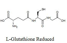 Los suplementos de salud el 98% de glutation reducido en polvo