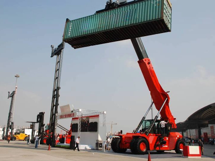 Porte-conteneurs électriques Xch907e pour grue à gerbeurs à vide