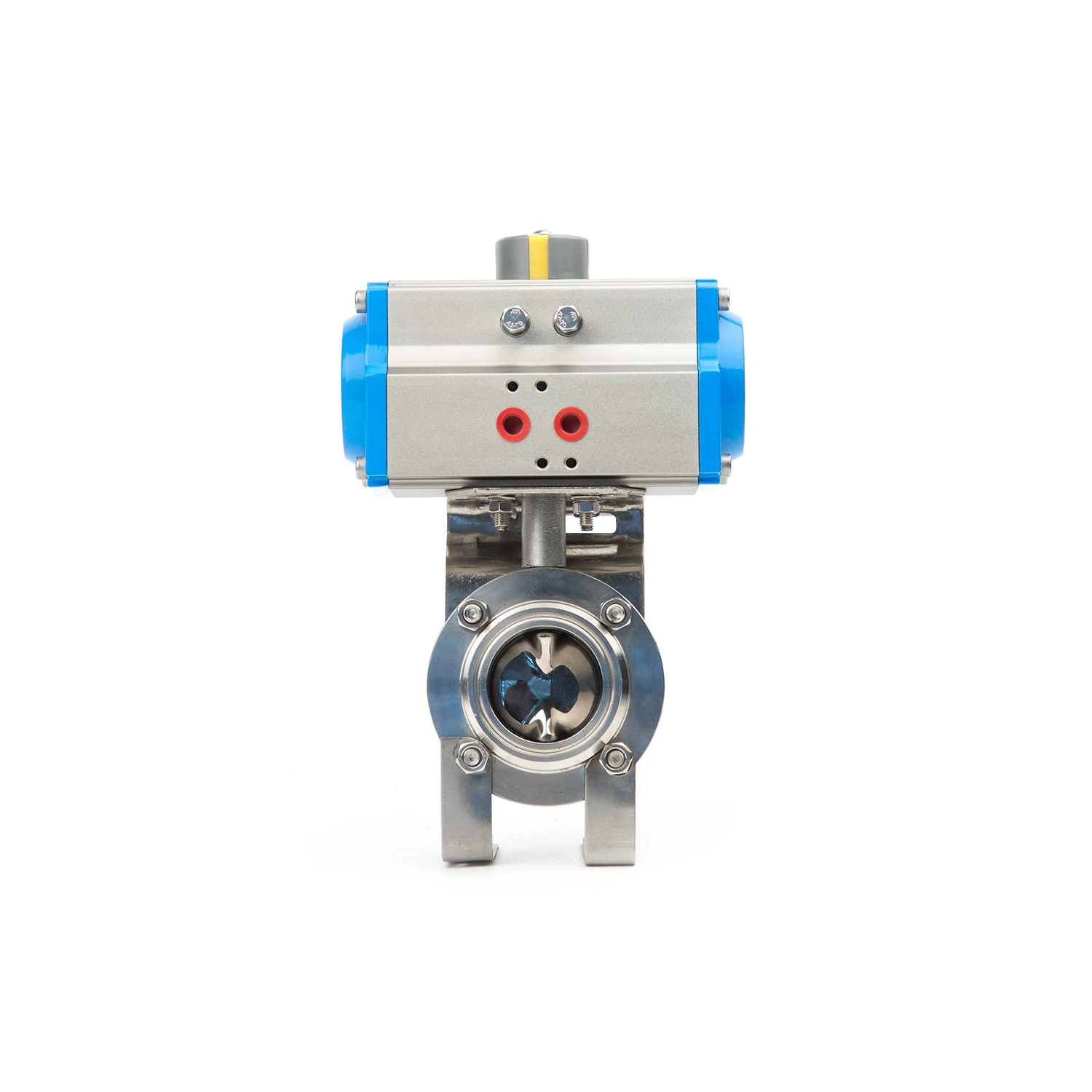 Pneumatic Actuator with Manual Operation Ball Valve