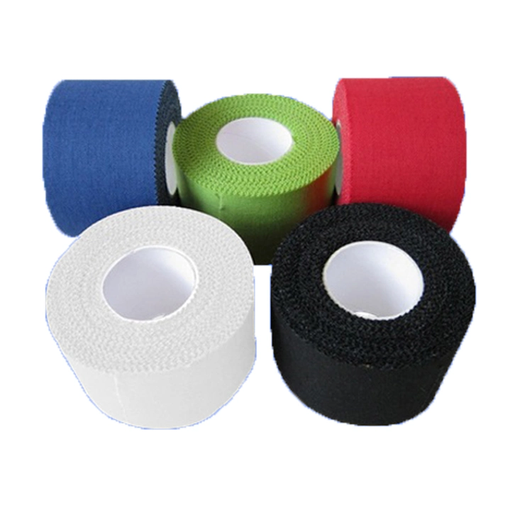 Medical Consumables Disposable 97% Cotton and 3% Spandex Sport Tape