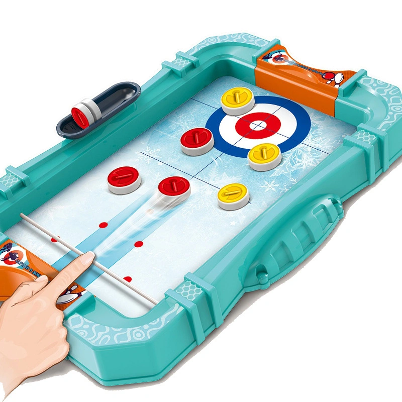 Bowling Curling Game Table Educational Toys Wholesale Sports Toys Game