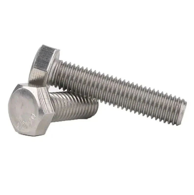 Top Quality Hex Head Bolt and Nuts Hexagon Bolts Washer Screw Zinc Plated All Style High Strength