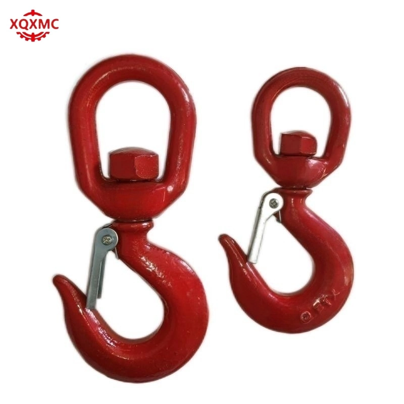 Swivel Eye Slip Hoist Hook with Safety Latch