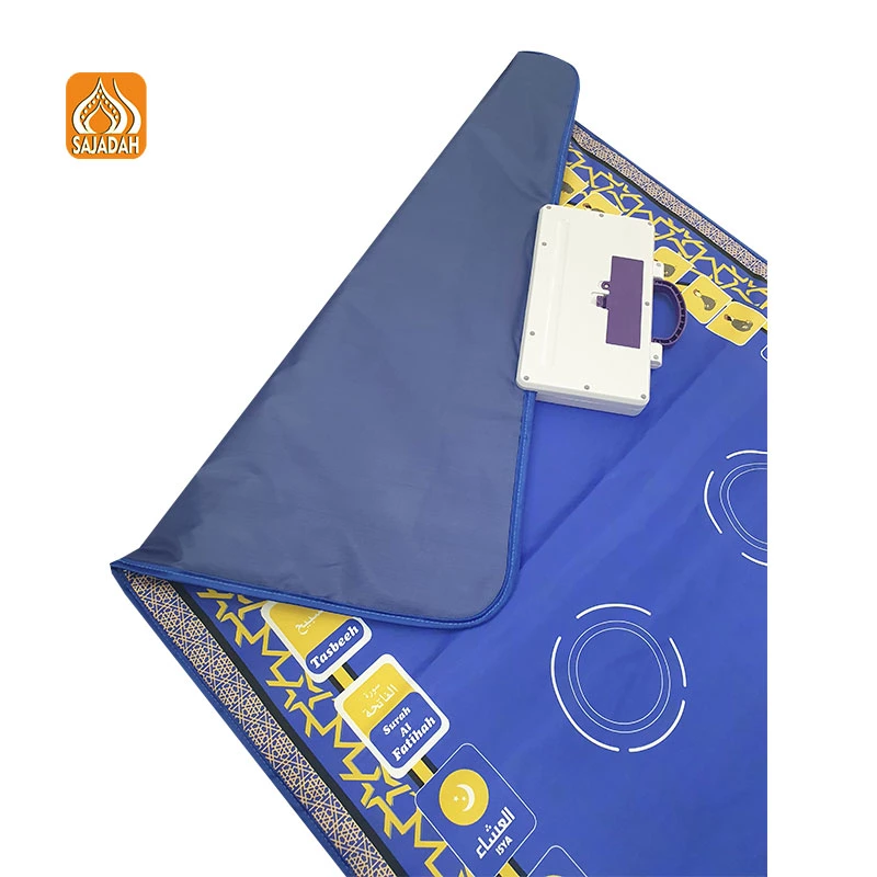 Smart Interactive islamique produit musulman enfants tapis de prière pédagogique / tapis de rig