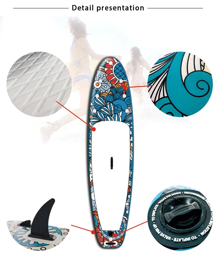 Надувные лопатку плата взрослых доски для серфинга Racing Double Layer Surf Sup плата - Плата Sup