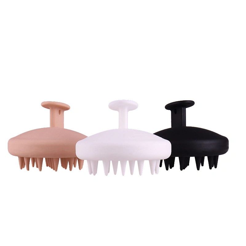 Scalp Scrub Hair Salon Clean Brush Silicone Shampoo Combs Massage Brush