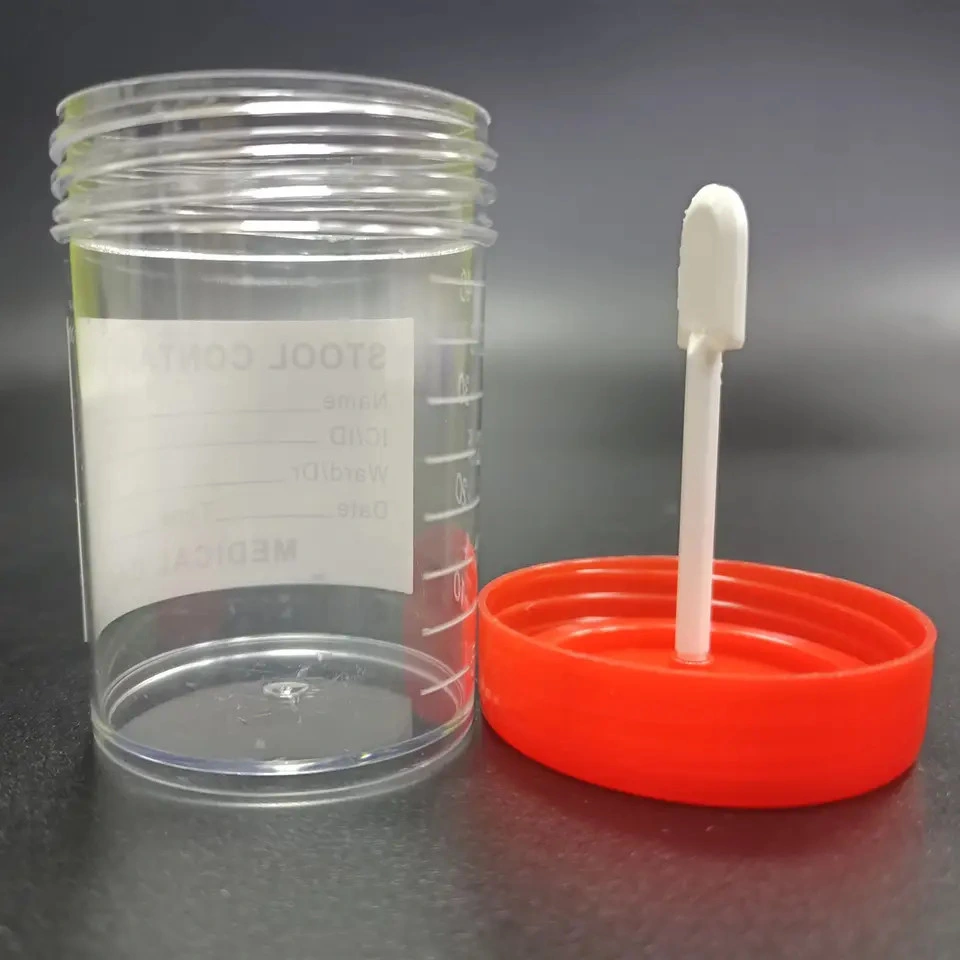 China vacío tubo de recogida de orina con recipiente de orina