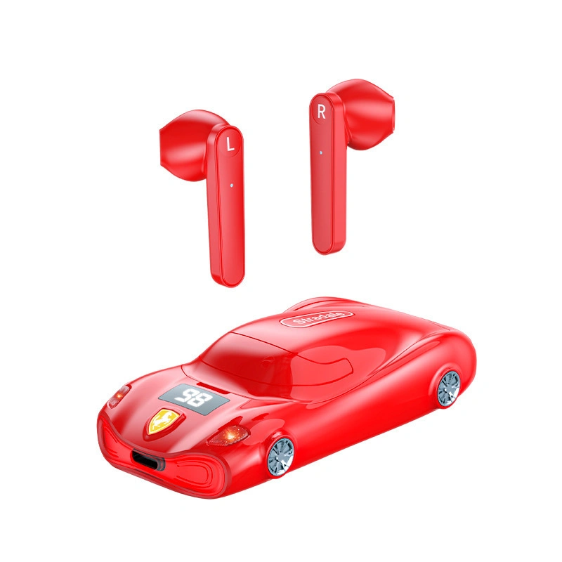 Neu: TWS Car Shape Earphones kabellose Ohrhörer HiFi-Sound Bluetooth-Headset Für Kopfhörer