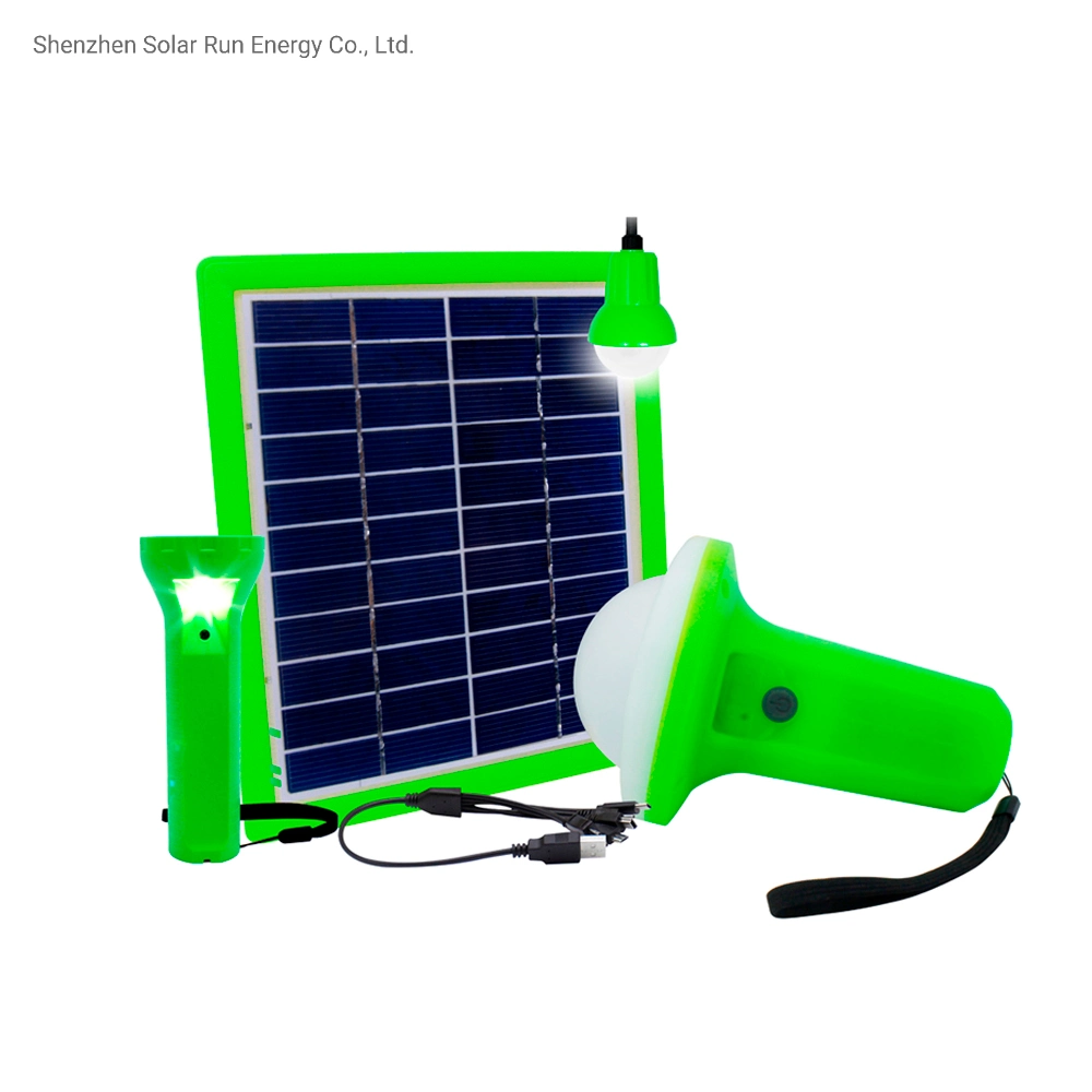 Portable LED Rechargeable Energy Battery Solar Powered Charger with Remote Control Home Lighting