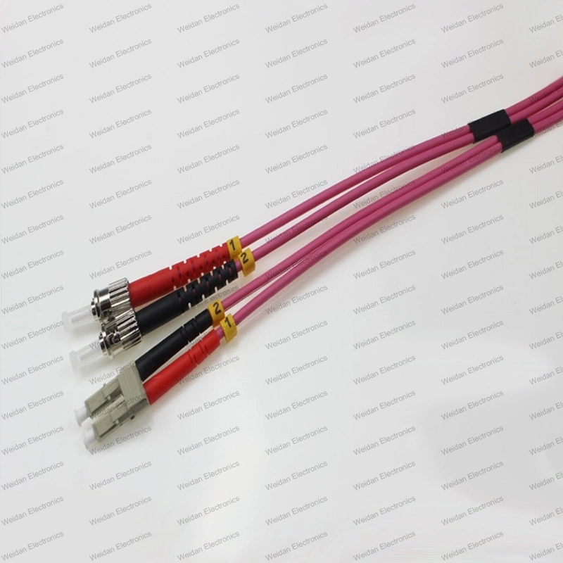 LC-ST SM/MMOM1/OM2/OM3/OM4/OM5 Dx 2.0/3.0 ПВХ/LSZH оптоволоконный кабель питания исправлений