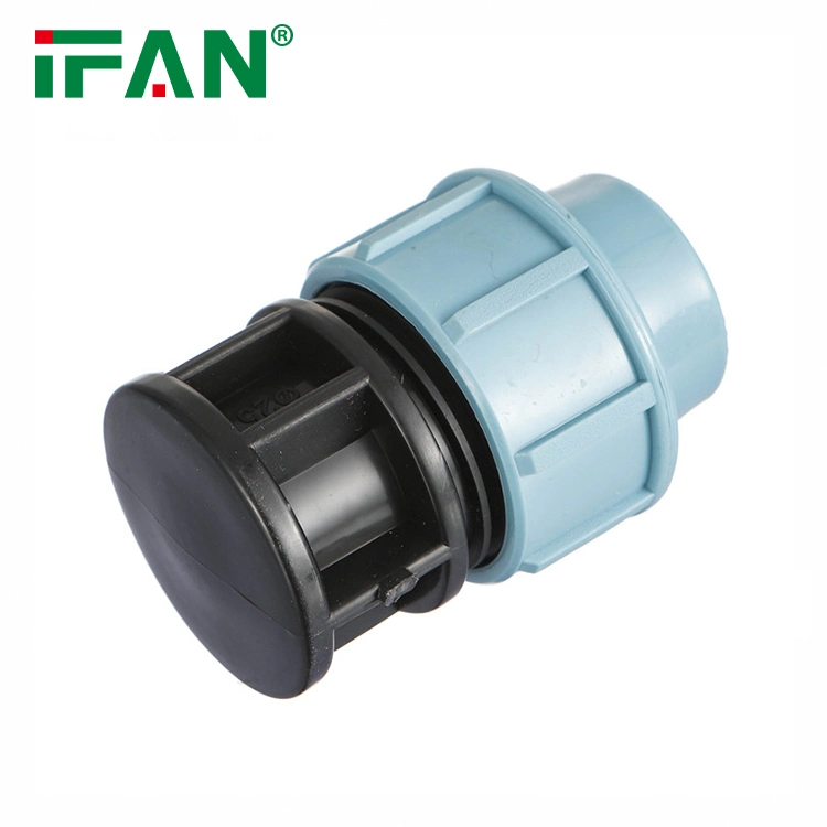 Ifan Agriculture Water Irrigation System HDPE Plug HDPE Pipe Fitting