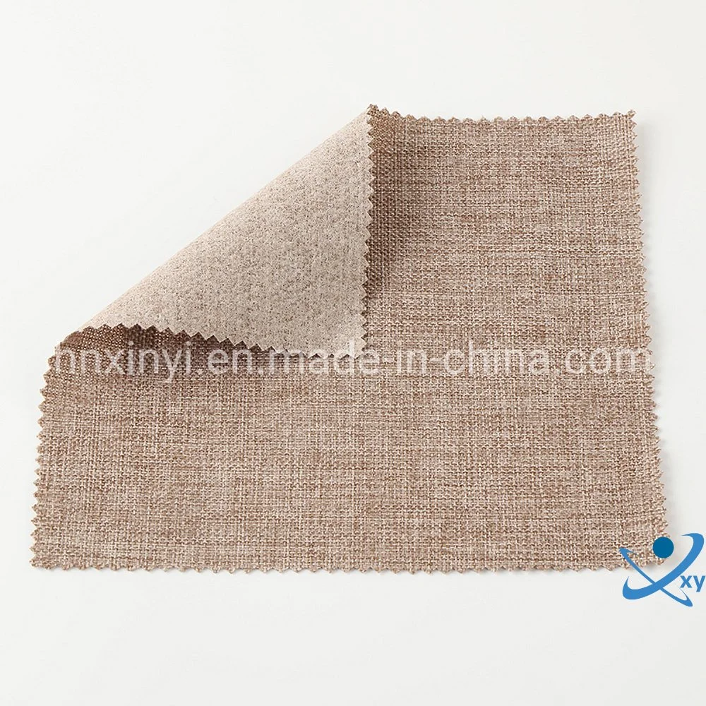 Color sólido de piedra lavada mezclada telas de lino textil hogar ropa de uso en la venta para la fábrica.