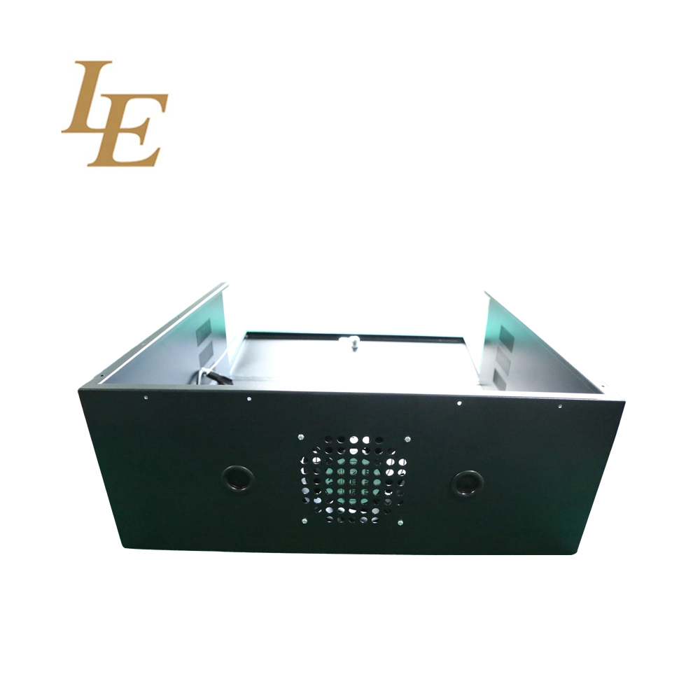 DVR Box with Lock Side Vented Panel Security Box