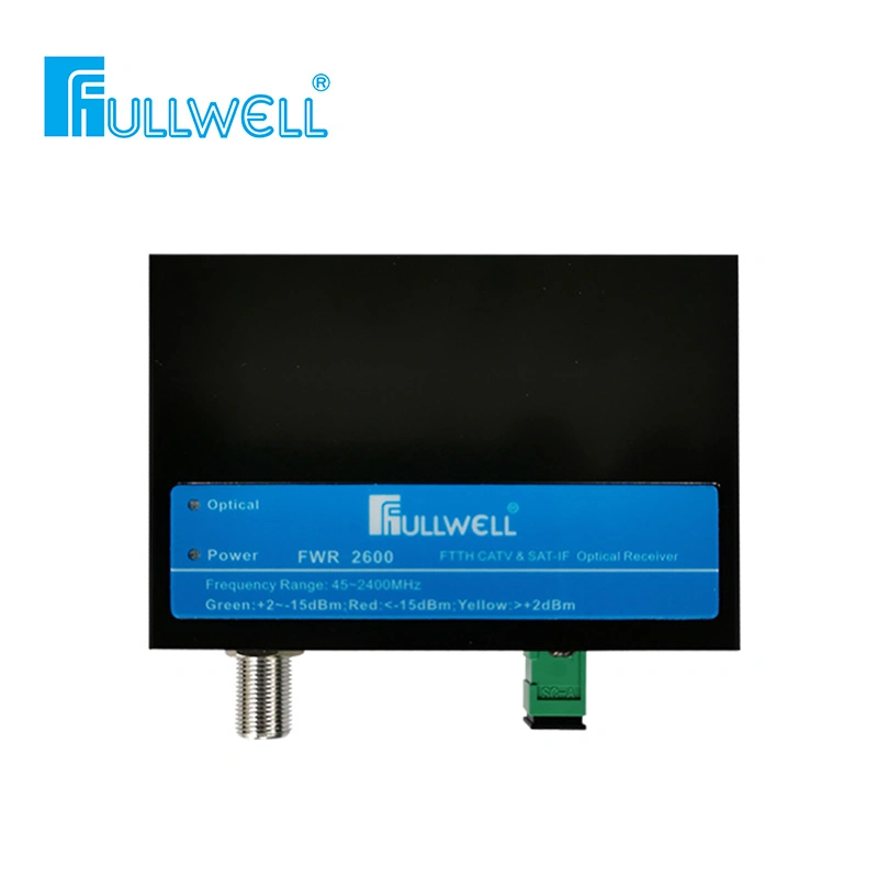 Fwr-2600 Televisión Vía Satélite + receptor óptico Fullwell CATV