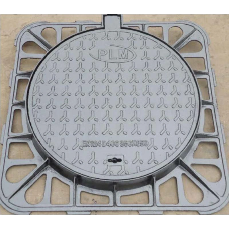 Round Ductile Cast Iron Manhole Cover and Drain Grating Well Cover Grid