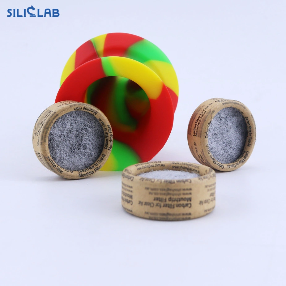 Silicone Mouth Tips Carbon Filters Tobacco 420 Smokeshop Smoking Accessories