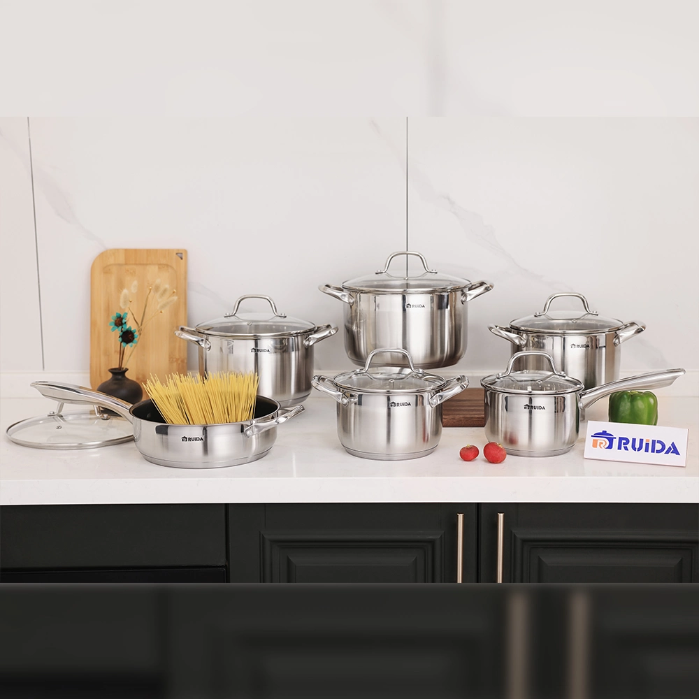 Кухонный прибор, кухонная посуда, кухонная утварь, набор кухонных принадлежностей из нержавеющей стали, кухонная посуда