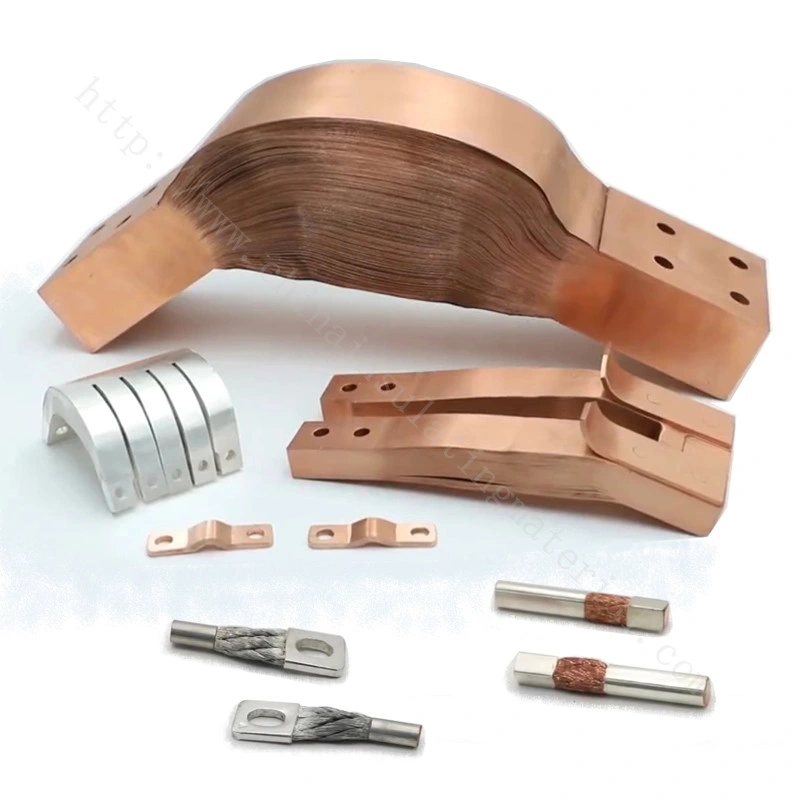 High Temperature and Large Current Electric Appliances Copper Flexible Connector