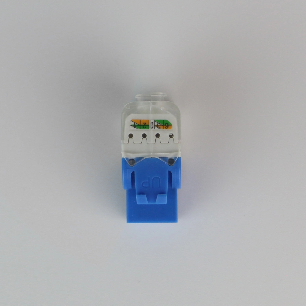 Réseau UTP sans outil RJ45 8p8c Ethernet sans fil RJ45 modulaire Jack Jack CAT6 Keystone Jack