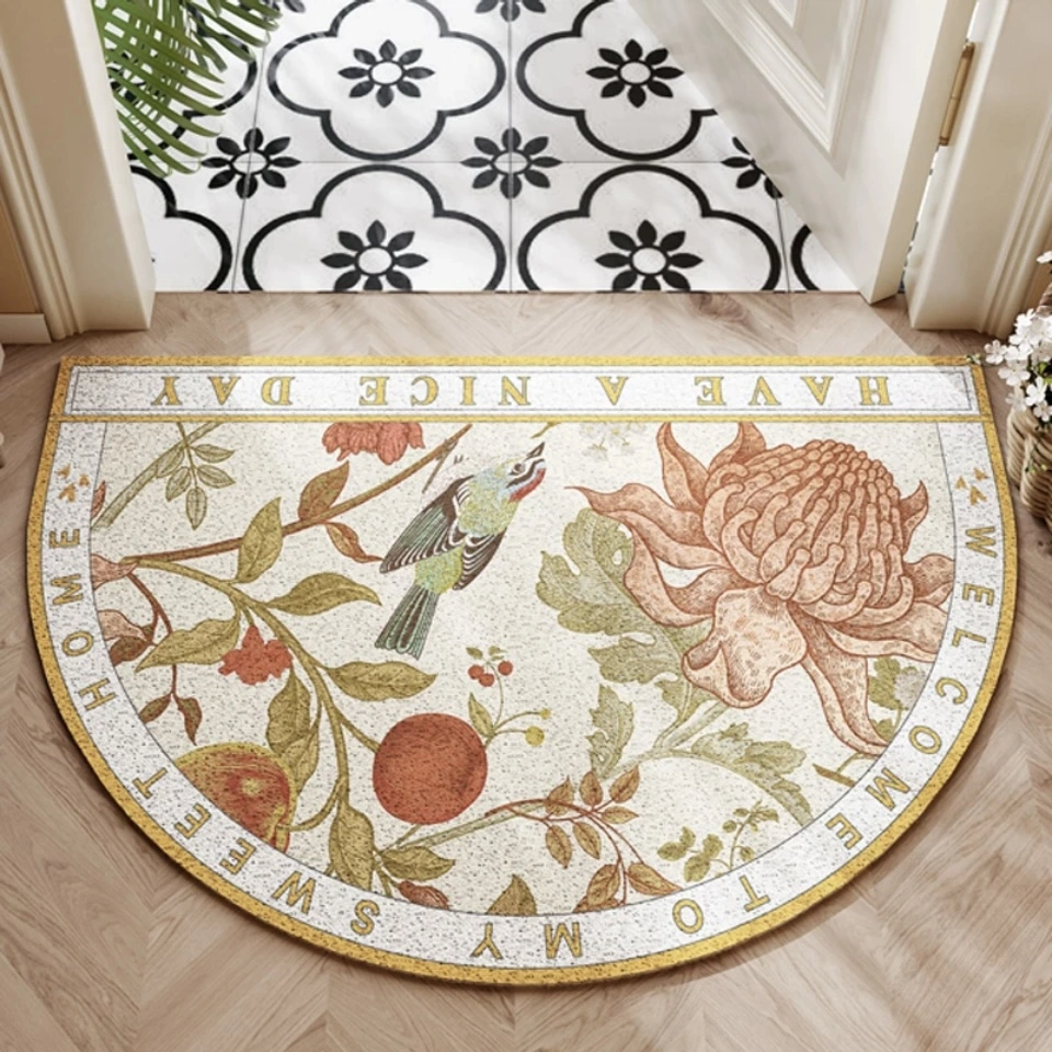 Welcome Mat Vinloop Vinyl Bathroom, Locker Room, Shower, Spaghetti Mat Drains Water, Comfortable Looped Mat Constructed From Intertwined and Fused Vinyl Threads