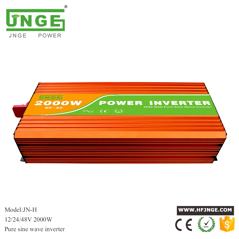 4000W Peak 200W Pure Sine Wave Power Inverter DC 12V to AC 110V 60Hz