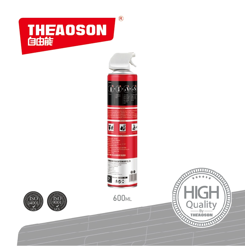 Theaoson 600ml Aerosol a base de agua Aerosol Extintor portátil de mano