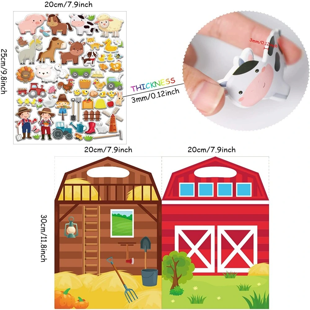 Personalized Reusable Sticker Activity Book