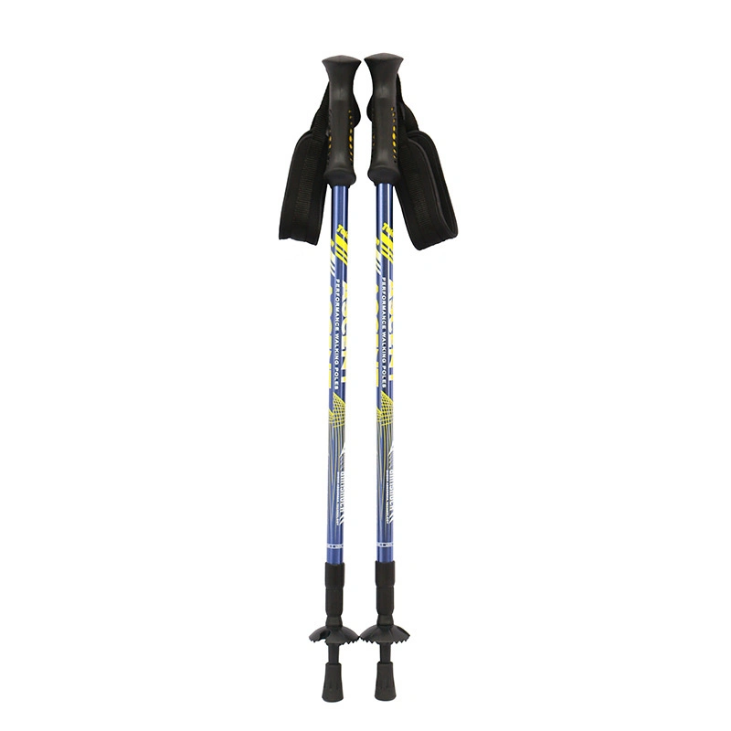 Outdoor Sports Trekking Sticks Telescopic Folding Hiking Sticks Walking Men and Women Outdoor Equipment Tcb-Trekking Pole