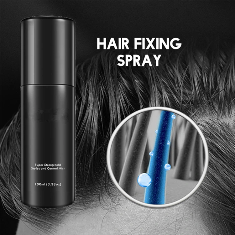 Estilo de cabelo novo estilo de cabelo produto para homens e mulheres Spray de controlo de extremidades de cabelo com etiqueta privada