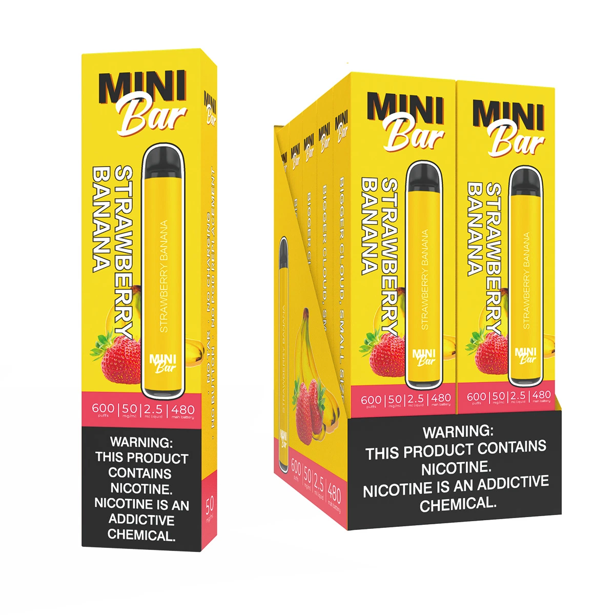 Wholesale/Supplier Cheap Price Mini Bar Ecigarette 2.5ml 450 Puffs Disposable Pod Starter Kit