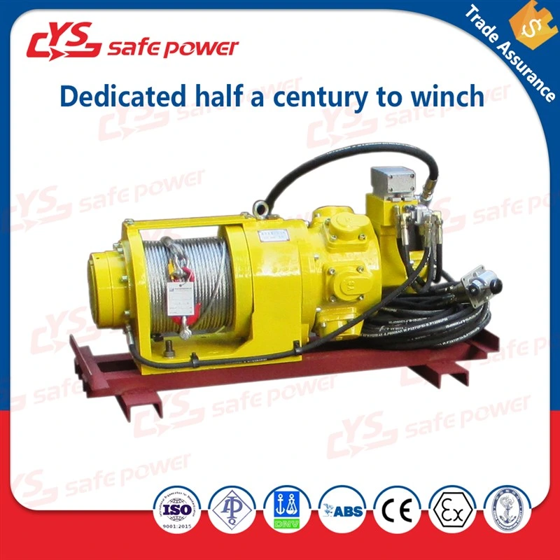 0.5ton Piston-Type Air Winch Remote Control Boat Lift Winch