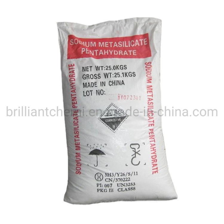 Industrial Grade CAS 6834-92-0 Sodium Metasilicate for Manufacturing Detergent Fabric Treating Agent