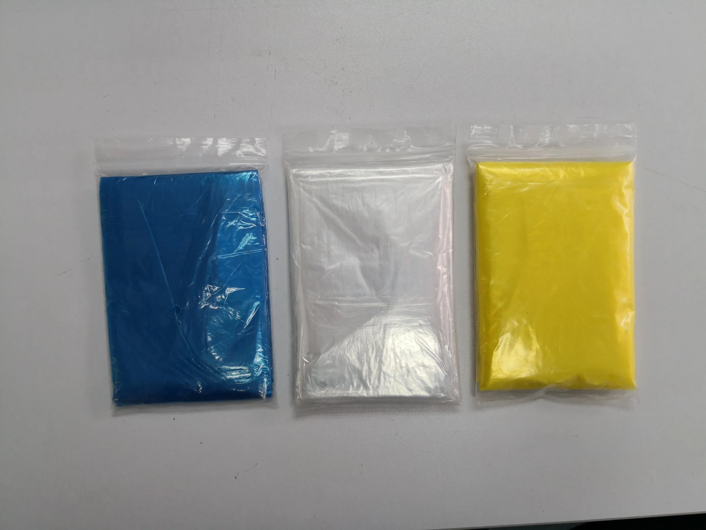 Disposable Lightwear Rain Poncho in Various Colors