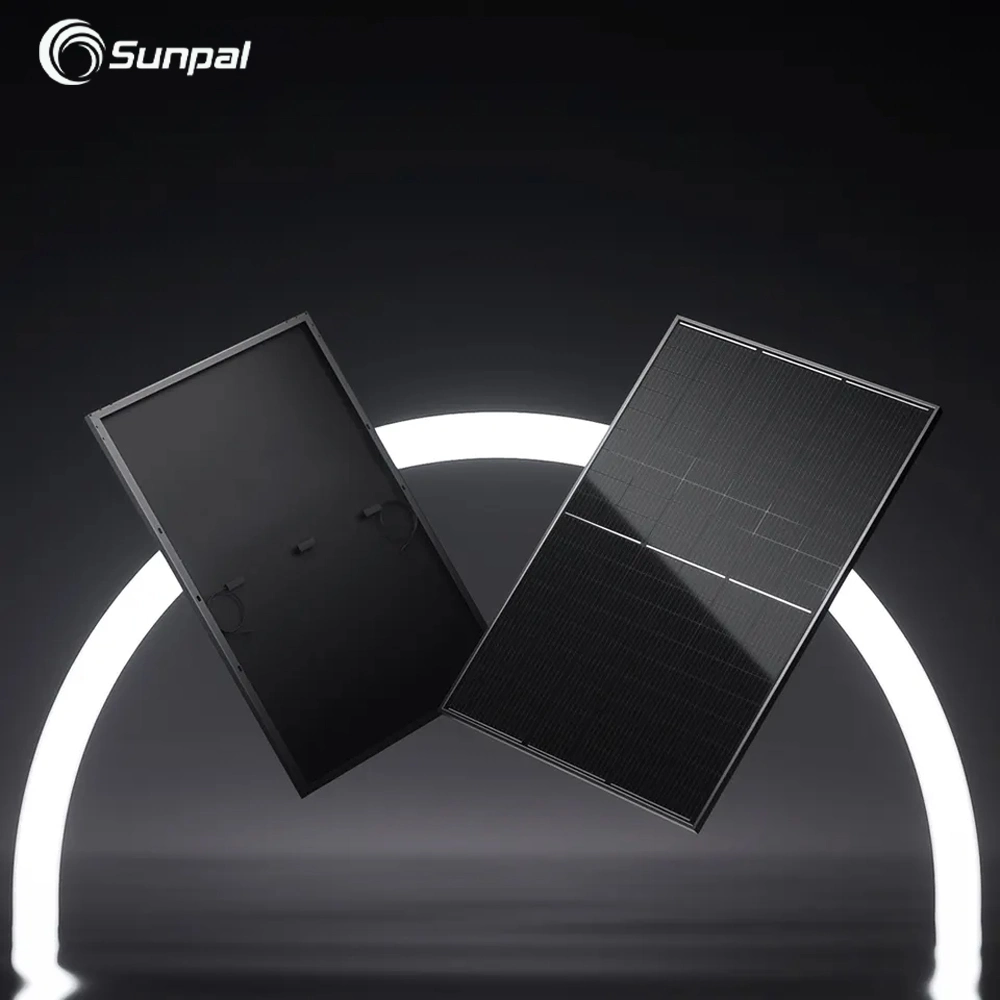 Sunpal Best Price Per Watt All Black 415 Watt 410W 405W 430W Preta Roof Top Solar Electric Panel for Camper