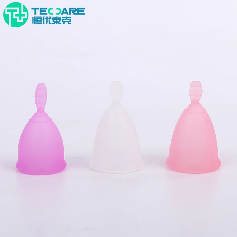 FDA/LFGB/RoHS Approval Hot Selling Medical Silicone Woman Care Menstrual Cup