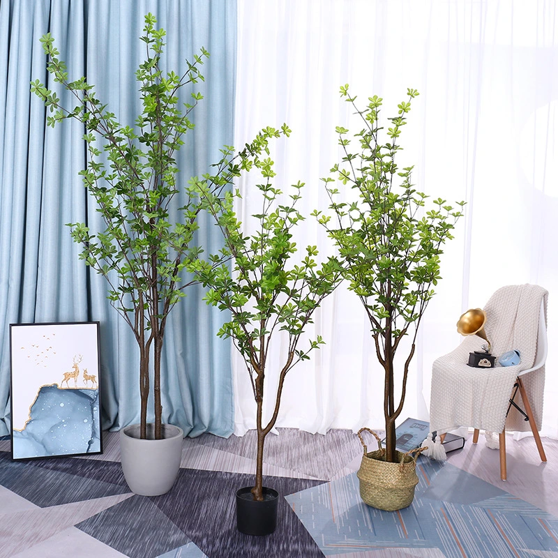 Vente directe d'usine Décoration intérieure Arbre artificiel Enkianthus Faux Planta Japon Plante Enkianthus