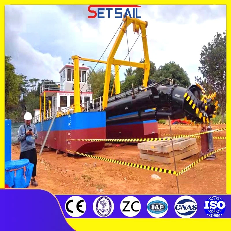 Electric Power Cutter Suction Digging Sand Equipment for River Mud