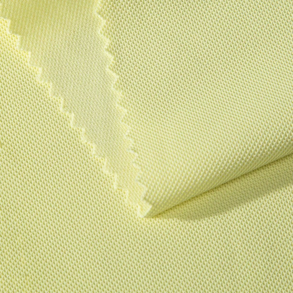 Fabricant de l'oeil d'oiseaux tissu à mailles Polyester 110gsm Birds Eye Pique tissu tricoté Sportswear-34