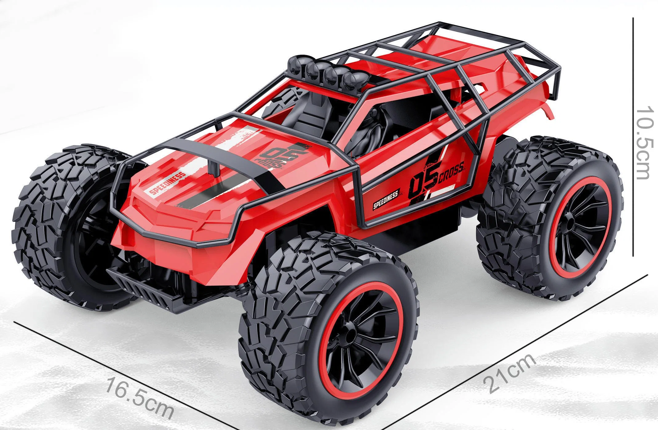 2,4G 1: 16 RC coche de juguete de alta velocidad Metal y plástico disponible juguete de plástico niños de juguete