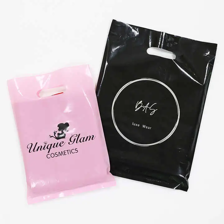 Soft Loop Handle Cute Plastic Bag