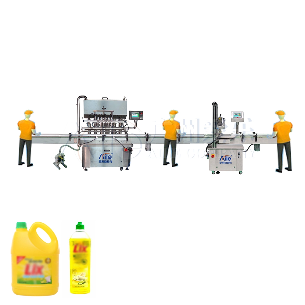 Best Price Hair Care Shampoo Body Wash Filler Glass Cleaner Detergent Filling Machine Piston Filling Equipment