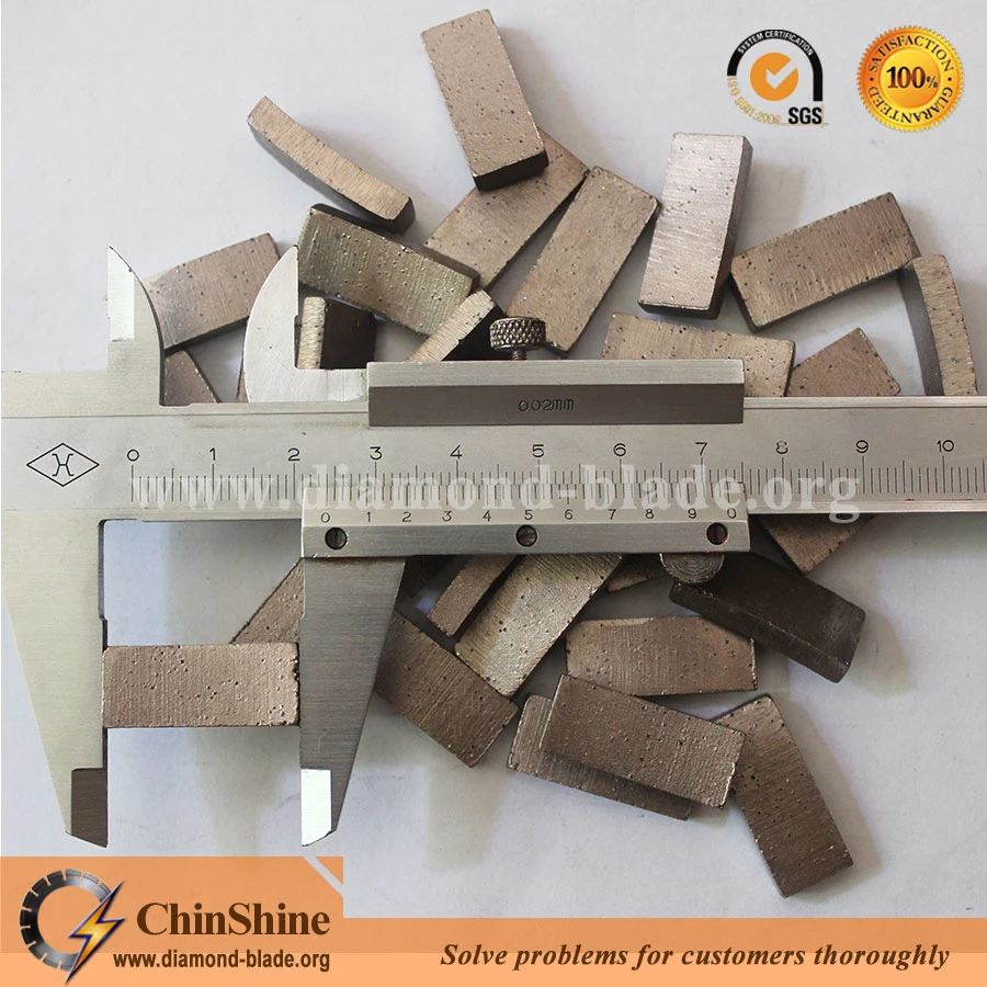 Diamond Segments Laser Welded Diamond Blade Segments for Concrete Cutting