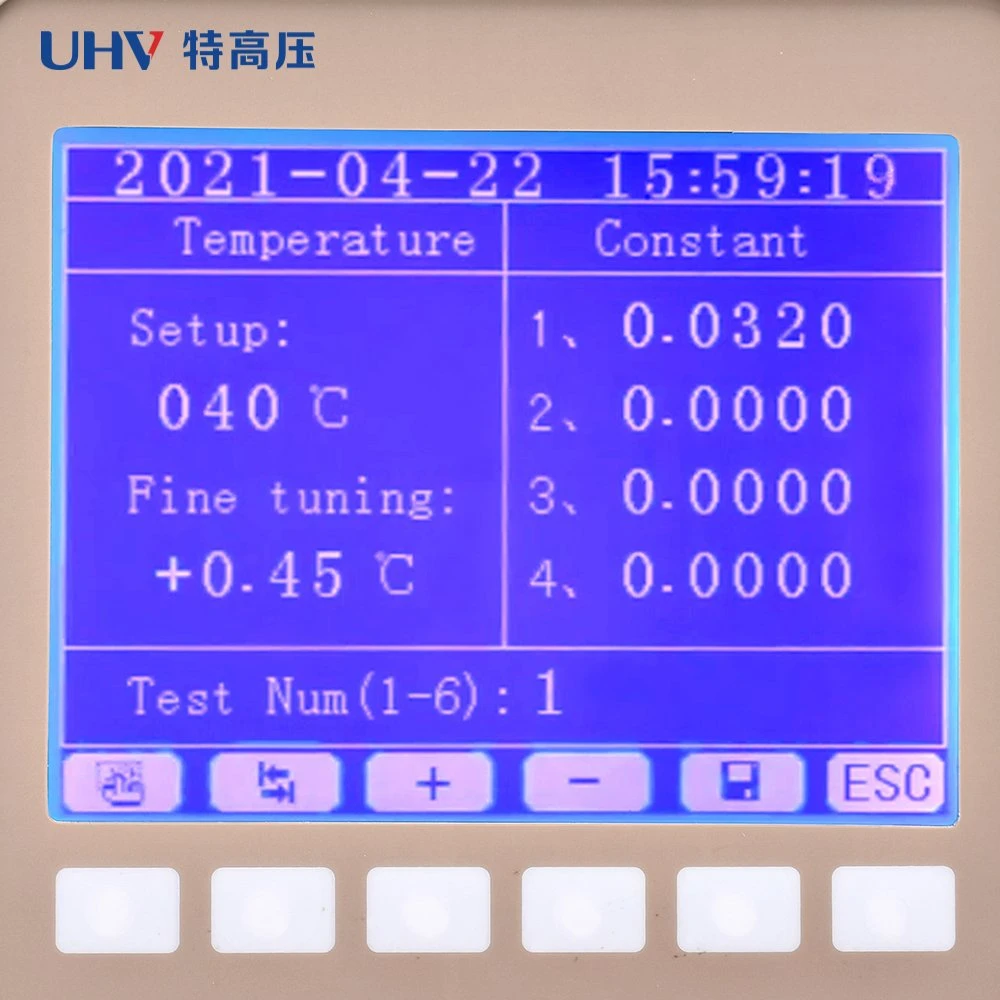 Htynd-H Lubricant Oil Kinematic Viscometer for Viscosity and Viscosity Index Analysis