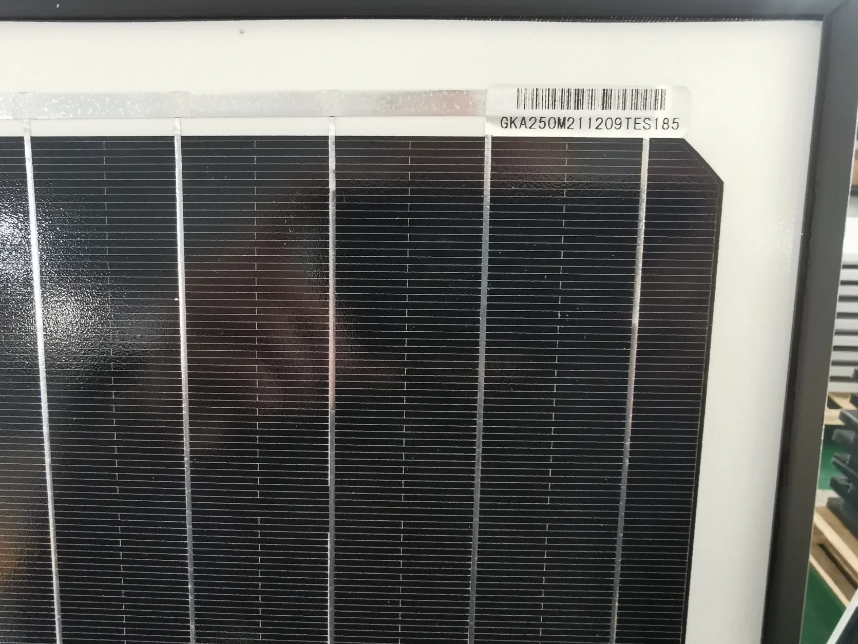 Mono de 250W panel solar empresas Solar Fotovoltaica módulo solar el vidrio