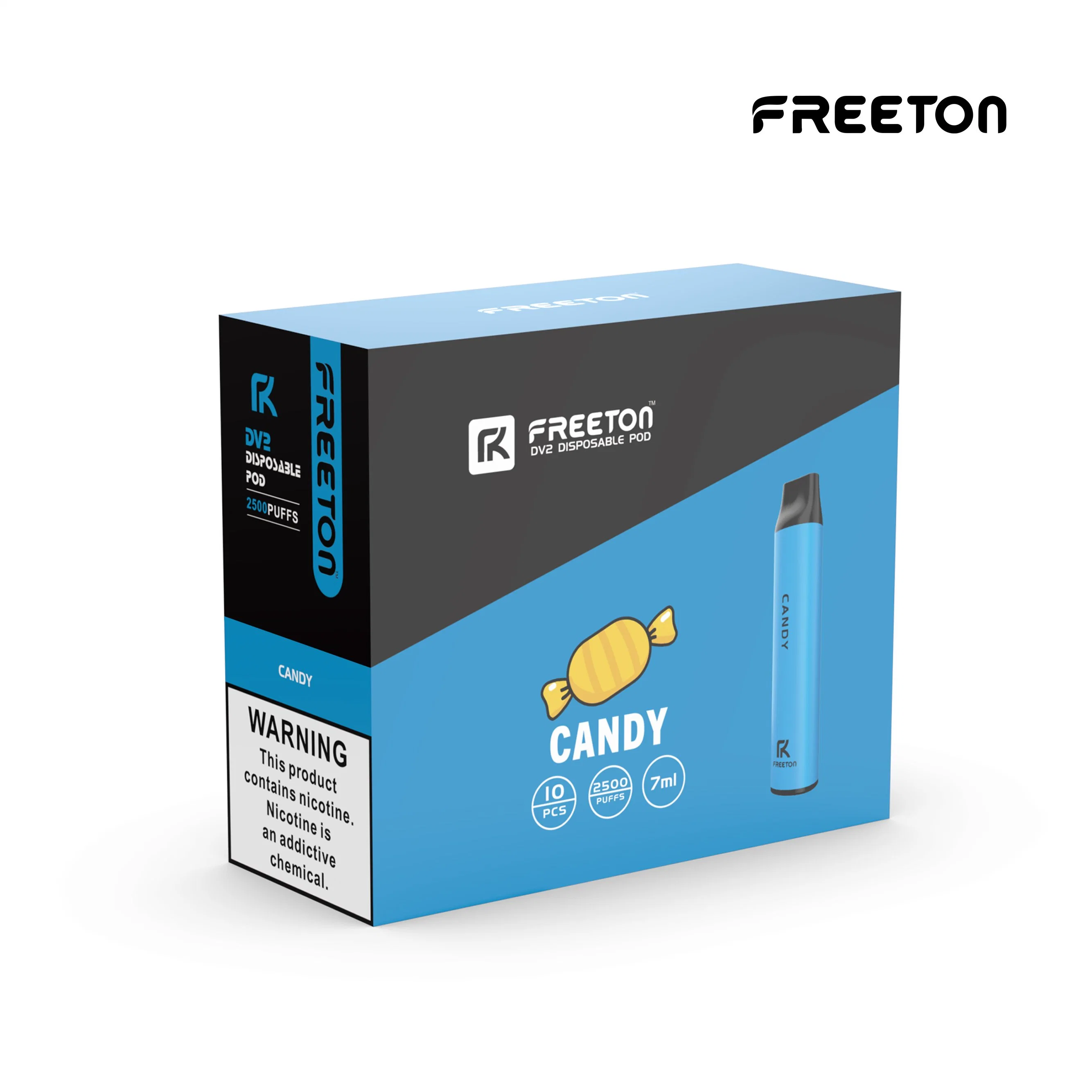 FREETON 2021 desechables de alta calidad de bolitas de 2500 cigarrillo E fabricante OEM/ODM Puff Vapes Pen