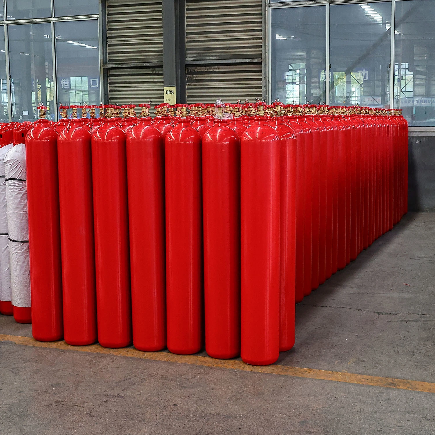 40L150bar 5.7mm Seamless Steel Industrial CO2 Carbon Dioxide Gas Cylinder