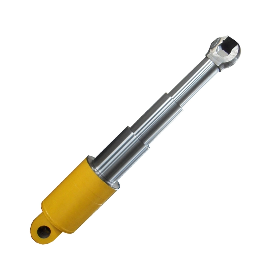 Single Long Stroke Multistage Double Action Horizontal Pushing Hydraulic Cylinder