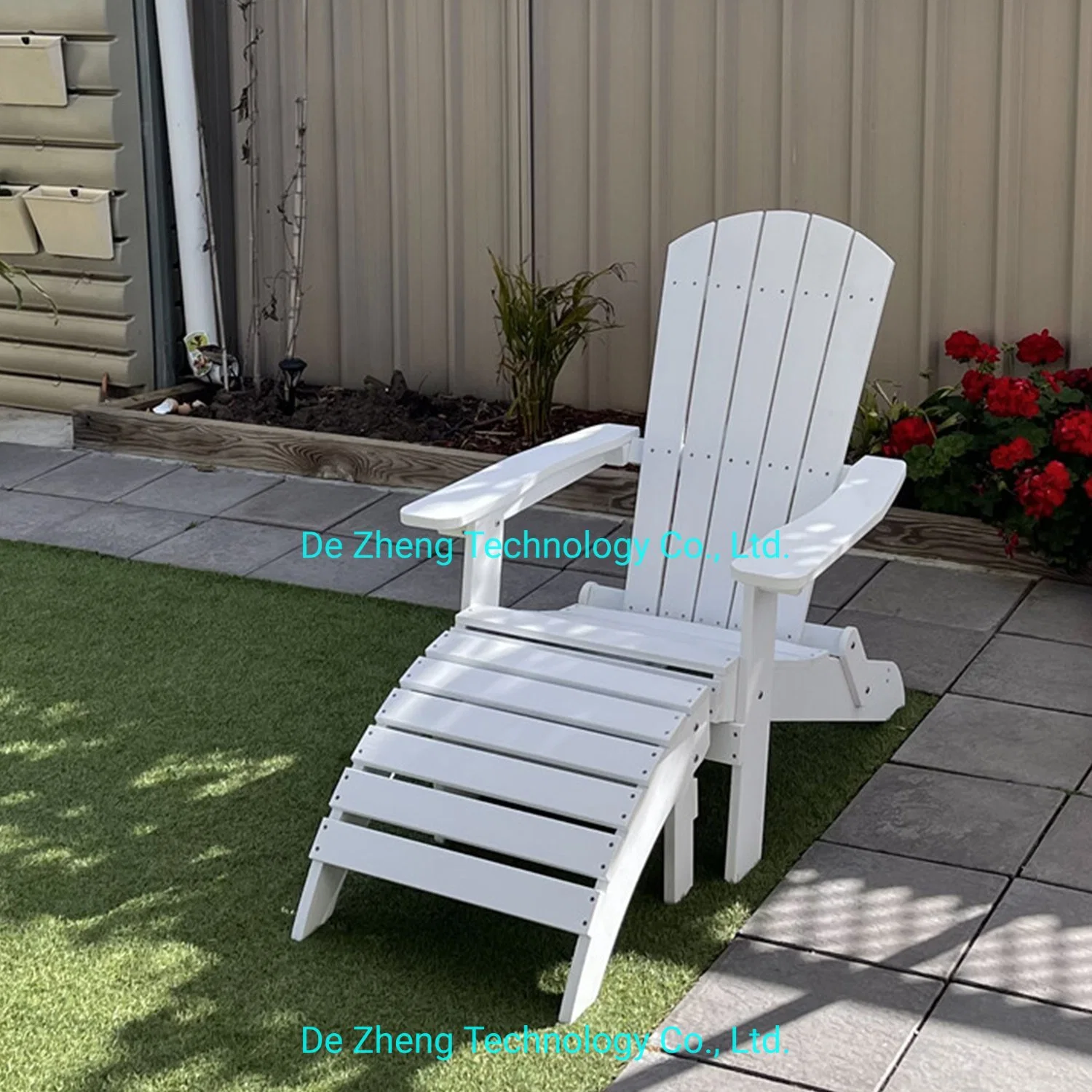 Nouvelle plage moderne Patio hanches Bois Plastique Jardin meubles de bois composite de loisirs de plein air