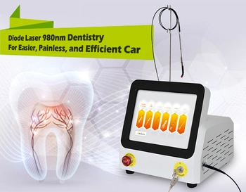 2022 Hot Sale Oral Soft Tissue Laser Dental Surgical Diode Laser 810nm/980nm/1064nm Device